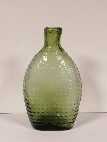 Lommelærke af grøn glas Kastrup Glasværk