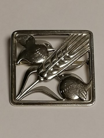 Georg Jensen sterling silver brooch design no. 250