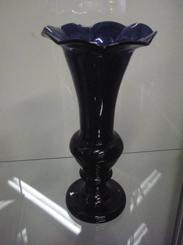 Blå Blomsterglas 1800tallet