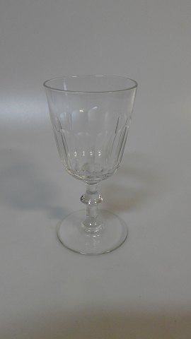 Berlinoir glas Chr.8 hvidvinsglas højde 13m.