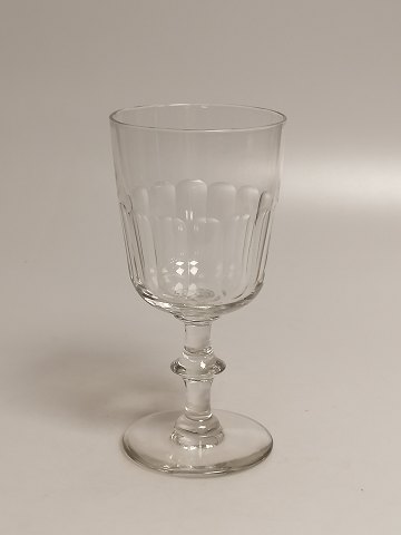 Sleben Berlinois/Chr. 8. glas Porterglas højde 16,5cm.6. stk. 1800,-kr.
