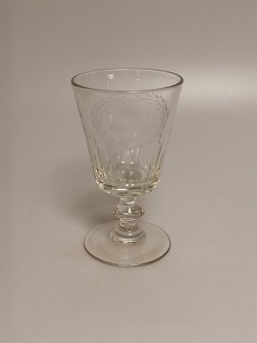 Stor  wellington glas Dateret 1883