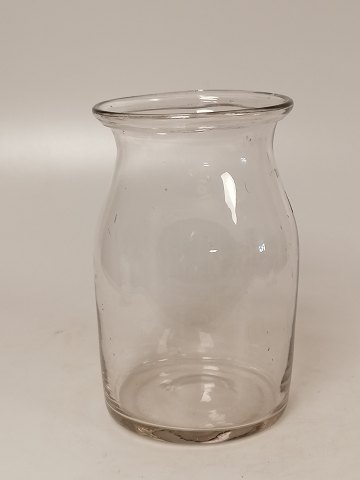 Henkogningsglas/opbevaringsglas af klar glas