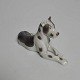 Bing & Grøndahl figur af porcelæn hund Grand Danois nr. 2190