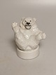 Kongelig porcelæn figur Isbjørn på sokkel nr. 347